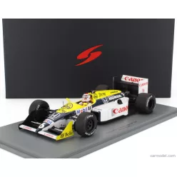   WILLIAMS  F1  FW11B HONDA N 6 WORLD CHAMPION WINNER GP MONZA ITALY 1987 NELSON PIQUET  BLUE YELLOW WHITE