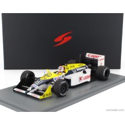   WILLIAMS  F1  FW11B HONDA N 6 WORLD CHAMPION WINNER GP MONZA ITALY 1987 NELSON PIQUET  BLUE YELLOW WHITE