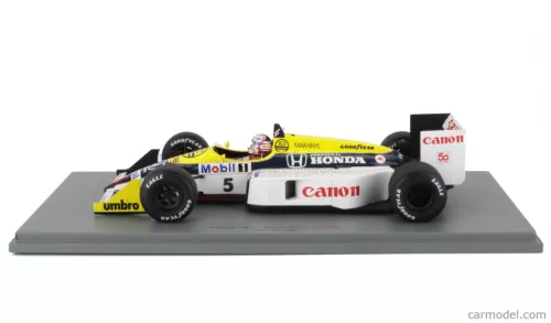 WILLIAMS  F1  FW11B HONDA N 5 WINNER BRITISH GP 1987 NIGEL MANSELL  BLUE YELLOW WHITE