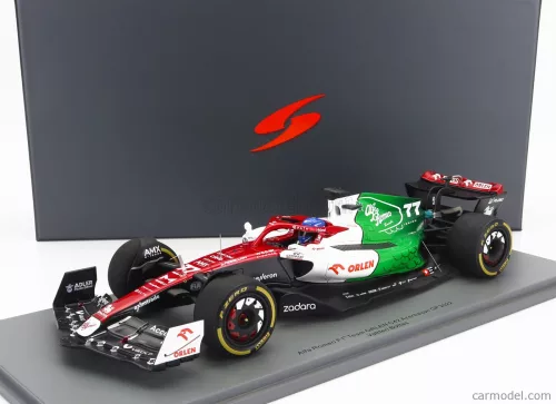 ALFA ROMEO- F1 C42 TEAM ORLEN RACING N 77 AZERBAIJAN GP 2022 VALTTERI BOTTAS - CON VETRINA - WITH SHOWCASE - SPECIAL BOX