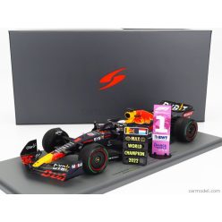   RED BULL  F1  RB18 TEAM ORACLE RED BULL RACING N 1 WINNER JAPAN GP WITH PIT BOARD WORLD CHAMPION 2022 MAX VERSTAPPEN