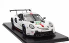 PORSCHE  911 991-2 RSR-19 4.2L TEAM PORSCHE GT N 92 24h LE MANS 2022 MICHAEL CHRISTENSEN - KEVIN ESTRE - LAURENS VANTHOOR  WHITE GREY RED