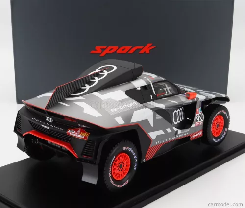 AUDI  Q E-TRON RS TEAM AUDI SPORT N 224 RALLY DAKAR 2022 M.EKSTROM - E.BERGKVIST  GREY SILVER BLACK