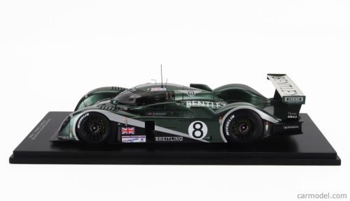 BENTLEY  EXP SPEED 8 4.0L TURBO V8 TEAM BENTLEY N 8 2nd 24h LE MANS 2003 JOHNNY HERBERT - DAVID BRABHAM - MARK BLUNDELL  GREEN MET