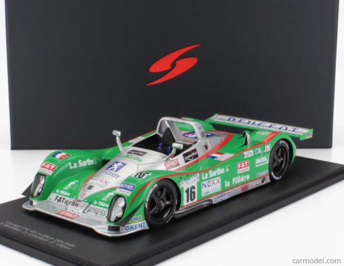 COURAGE  C52 PEUGEOT A32 3.2L TURBO V6 TEAM PESCAROLO SPORT N 16 4th 24h LE MANS 2000 S.BOURDAIS - O.GROUILLARD - E.CLERICO  GREEN SILVER