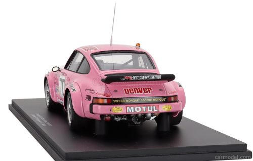 PORSCHE  911 934 3.0L TURBO TEAM PERRIER N 70 24h LE MANS 1981 THIERRY PERRIER - VALENTIN BERTAPELLE - BERNARD SALAM  PINK