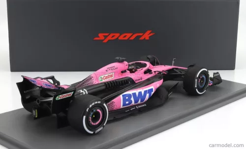 ALPINE  F1  A523 TEAM BWT ALPINE N 31 SEASON 2023 ESTEBAN OCON  PINK BLUE