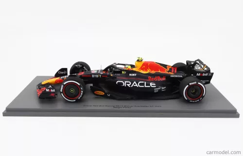 RED BULL  F1  RB19 TEAM ORACLE RED BULL RACING N 11 WINNER AZERBAIJAN GP 2023 SERGIO PEREZ  MATT BLUE