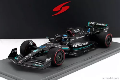 Mercedes  F1 W14 TEAM MERCEDES-AMG PETRONAS FORMULA ONE N 63 3rd SPAIN GP 2023 GEORGE RUSSELL  MATT BLACK