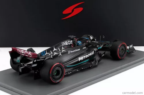 Mercedes  F1 W14 TEAM MERCEDES-AMG PETRONAS FORMULA ONE N 63 3rd SPAIN GP 2023 GEORGE RUSSELL  MATT BLACK
