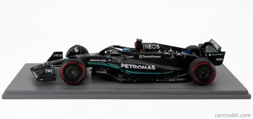 Mercedes  F1 W14 TEAM MERCEDES-AMG PETRONAS FORMULA ONE N 63 3rd SPAIN GP 2023 GEORGE RUSSELL  MATT BLACK