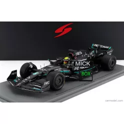   Mercedes  F1 W14 TEAM MERCEDES-AMG PETRONAS FORMULA ONE N 47 TIRES TEST SPAIN GP 2023 MICK SCHUMACHER  MATT BLACK