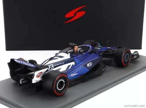 WILLIAMS  F1  FW45 TEAM WILLIAMS RACING N 23 (800th GP) BRITISH GP 2023 ALEXANDER ALBON  BLUE