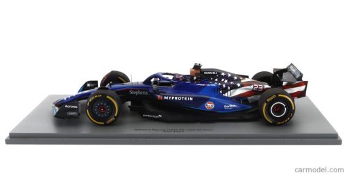 WILLIAMS  F1  FW45 TEAM WILLIAMS RACING GULF N 23 AUSTIN USA GP 2023 ALEXANDER ALBON  BLUE