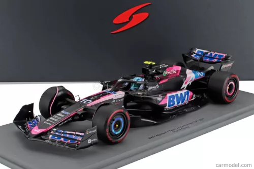 ALPINE  F1  A524 TEAM BWT ALPINE N 10 BAHRAIN GP 2024 PIERRE GASLY  BLACK BLUE PINK