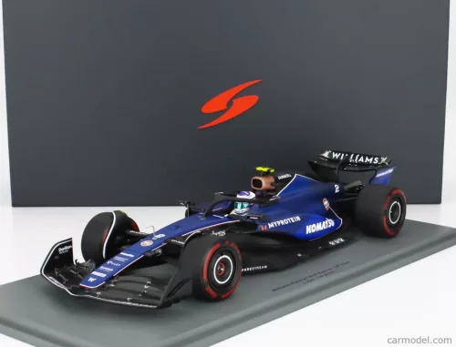 WILLIAMS  F1  FW46 TEAM WILLIAMS RACING N 2 SEASON 2024 LOGAN SARGEANT  2 TONE BLUE