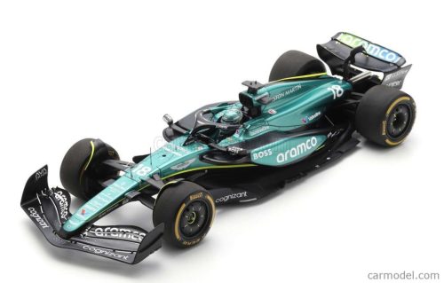 ASTON MARTIN  F1  AMR24 TEAM ARAMCO COGNIZANT N 18 SEASON 2024 LANCE STROLL  GREEN BLACK