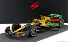 McLAREN  F1  MCL38 TEAM MCLAREN N 4 4th MONACO GP 2024 LANDO NORRIS  YELLOW GREEN BLACK