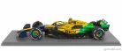 McLAREN  F1  MCL38 TEAM MCLAREN N 4 4th MONACO GP 2024 LANDO NORRIS  YELLOW GREEN BLACK