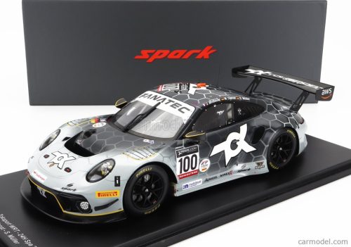 PORSCHE  911 991-2 GT3 R TEAM TOKSPORT WRT N 100 24h SPA 2022 J.ANDLAUER - M.DIENST - S.MULLER  WHITE BLACK