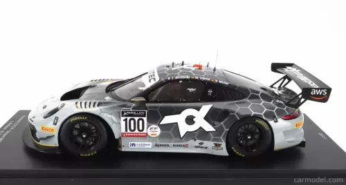 PORSCHE  911 991-2 GT3 R TEAM TOKSPORT WRT N 100 24h SPA 2022 J.ANDLAUER - M.DIENST - S.MULLER  WHITE BLACK