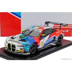   BMW  4-SERIES M4 GT3 TEAM WRT N 46 24h SPA 2024 VALENTINO ROSSI - MAXIME MARTIN - RAFFAELE MARCIELLO  WHITE BLUE RED