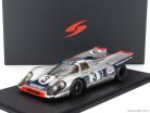 PORSCHE  917K 4.9L TEAM MARTINI RACING N 3 WINNER 12h SEBRING 1971 VIC ELFORD - GERARD LARROUSSE  SILVER BLUE