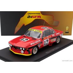   BMW  3.0 CSL TEAM LUIGI RACING N 12 WINNER 24h SPA 1974 ALAIN PELTIER - PIERRE DIEUDONNE - JEAN XHENCEVAL  RED