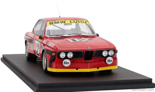 BMW  3.0 CSL TEAM LUIGI RACING N 12 WINNER 24h SPA 1974 ALAIN PELTIER - PIERRE DIEUDONNE - JEAN XHENCEVAL  RED