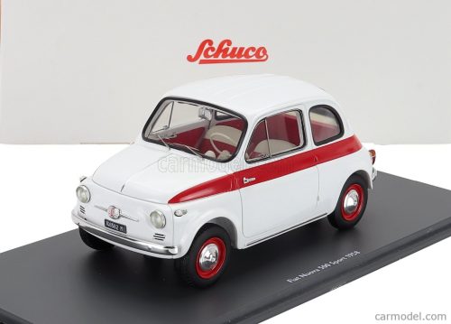 FIAT  500 SPORT 1958  WHITE RED