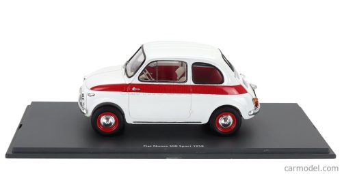 FIAT  500 SPORT 1958  WHITE RED