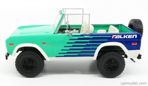 FORD USA  BRONCO HARD-TOP FALKEN 1976  GREEN BLUE