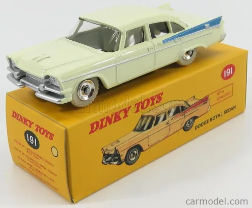 DODGE  ROYAL SEDAN 1955  CREAM LIGHT BLUE
