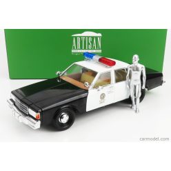   CHEVROLET  CAPRICE METROPOLITAN POLICE 1987 - TERMINATOR 2 MOVIE 1991 - THE JUDGMENT DAY - IL GIORNO DEL GIUDIZIO - WITH T-1000 LIQUID METAL ANDROID FIGURE