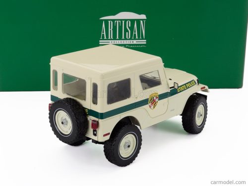 JEEP  CJ-5 MARYLAND STATE POLICE 1983  BEIGE GREEN