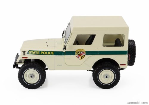 JEEP  CJ-5 MARYLAND STATE POLICE 1983  BEIGE GREEN