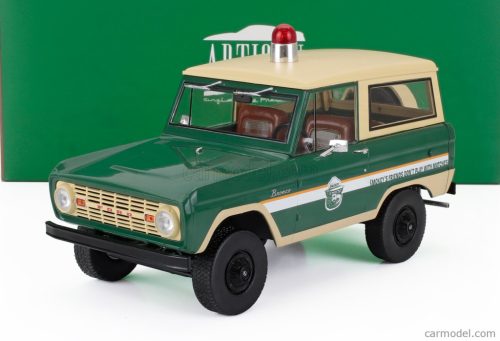 Ford  BRONCO SMOKEY BEAR FOREST RANGER 1967  GREEN CREAM