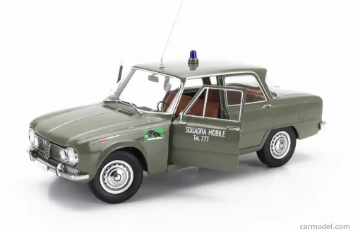 ALFA ROMEO GIULIA 1.6 Ti POLIZIA MILANO 1963 - SQUADRA MOBILE TEL. 777