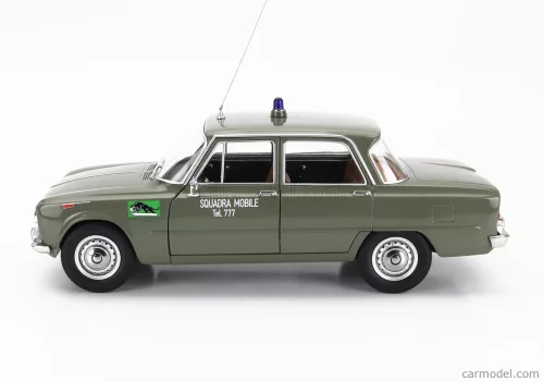 ALFA ROMEO GIULIA 1.6 Ti POLIZIA MILANO 1963 - SQUADRA MOBILE TEL. 777