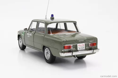 ALFA ROMEO GIULIA 1.6 Ti POLIZIA MILANO 1963 - SQUADRA MOBILE TEL. 777