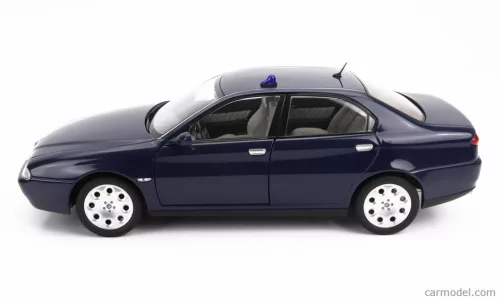 ALFA ROMEO  166 2.0 TWIN SPARK (WITH  DECALS COMANDO CARABINIERI - COMANDO GDF E CIVILE) 1998 - POLICE (LAMPEGGIANTE APPLICABILE CON BIADESIVO - FLASHING LIGHT WITH DOUBLE-SIDED TAPE)