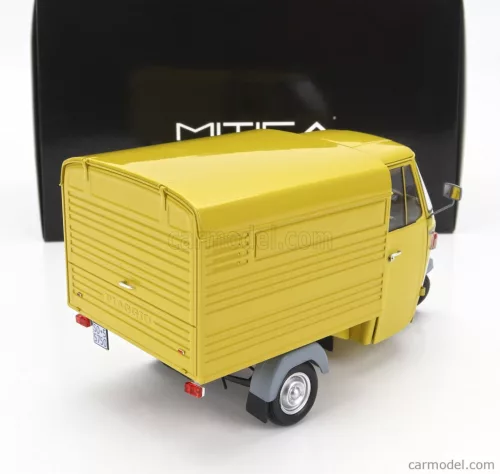 PIAGGIO  APE P501 VAN CLOSED 1979 - CON VETRINA - WITH SHOWCASE  GIALLO TEXAS - YELLOW