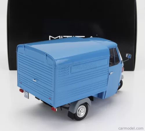 PIAGGIO  APE P501 VAN CLOSED 1979 - CON VETRINA - WITH SHOWCASE  BLU 7210