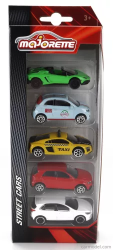 FIAT  SET 5X 500e ELECTRIC CAR CABRIOLET OPEN 2020 - AUDI R8 TAXI - AUDI A1 - LAMBORGHINI SVJ - HYUNDAI i30  VARIOUS