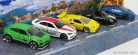 LAMBORGHINI  SET ASSORTMENT 5 PIECES ITALY DREAMS CARS - URUS - COUNTACH LP400 - HURACAN AVIO - ALFA ROMEO GIULIA - 4C SPIDER  VARIOUS