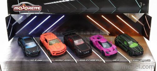NISSAN  SET 5X GT-R NISMO GT3 2018 - AUDI R8 COUPE 2018 - FORD GT 2020 - REANULT MEGANE RS 2019 - CHEVROLET CAMARO 2020  VARIOUS