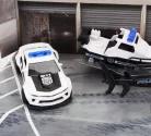 CHEVROLET  SET ASSORTMENT 5 CARS POLICE FORCE PIECES  WHITE BLACK