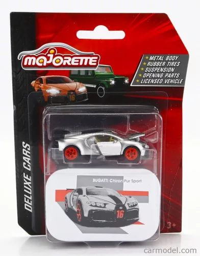 BUGATTI  CHIRON PUR SPORT N 16 2018  SILVER