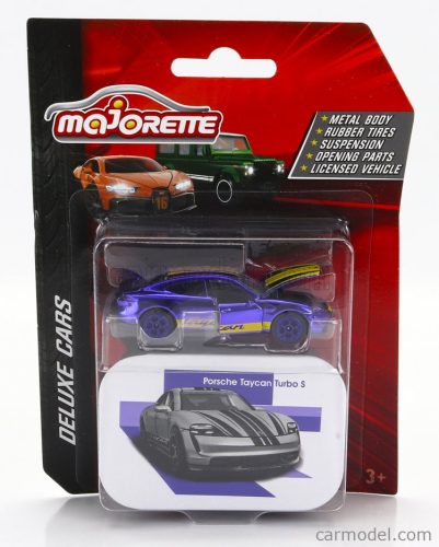 PORSCHE  TAYCAN TURBO S 2019  BLUE YELLOW