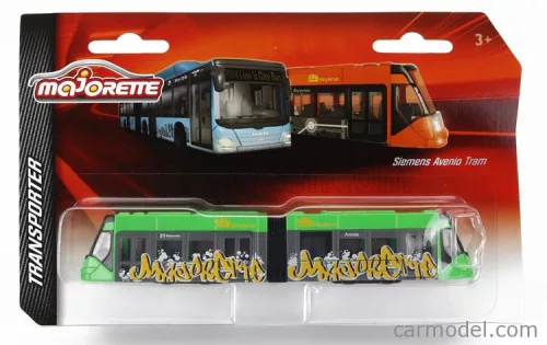 TRAM  SIEMENS AVENIO FILOBUS AUTOBUS 2018  GREEN GREY